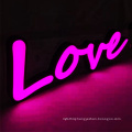 Love Girl Letters Neon Light For Wedding